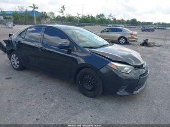  Salvage Toyota Corolla