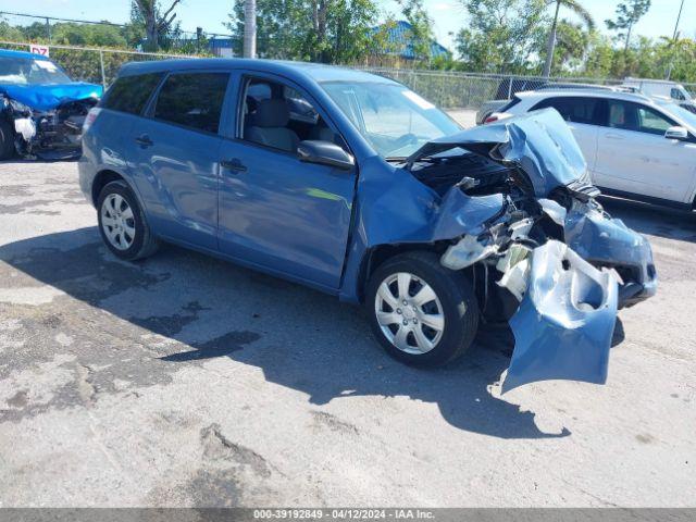  Salvage Toyota Matrix
