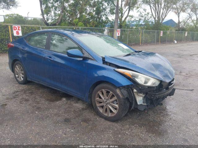  Salvage Hyundai ELANTRA