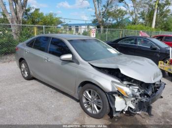  Salvage Toyota Camry