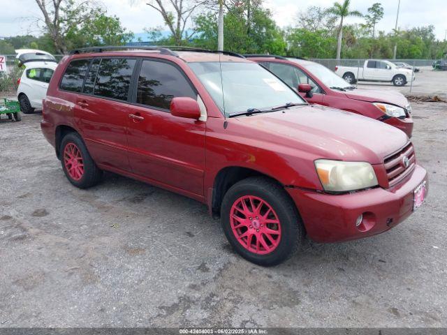  Salvage Toyota Highlander