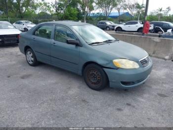  Salvage Toyota Corolla