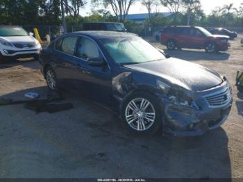  Salvage INFINITI G37x