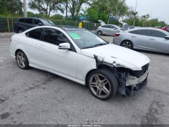  Salvage Mercedes-Benz C-Class