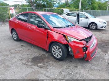  Salvage Hyundai ACCENT