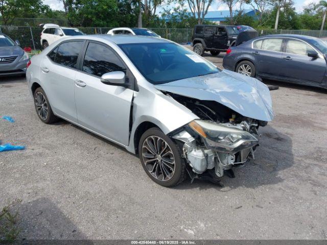  Salvage Toyota Corolla