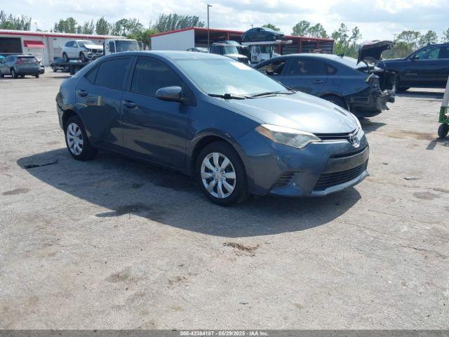  Salvage Toyota Corolla