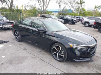  Salvage Honda Accord