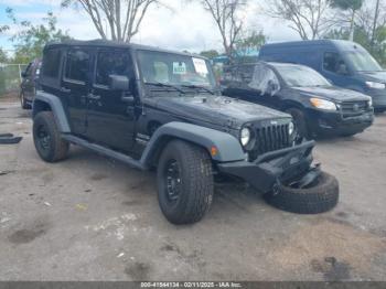  Salvage Jeep Wrangler