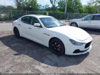  Salvage Maserati Ghibli