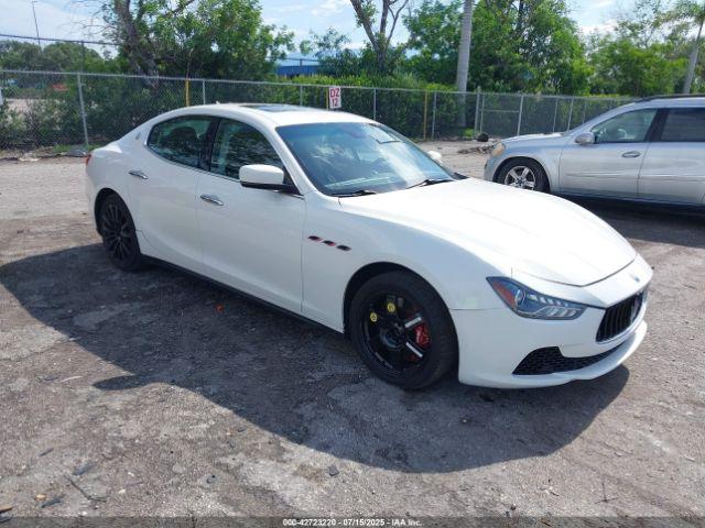  Salvage Maserati Ghibli