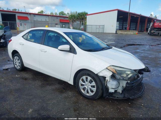  Salvage Toyota Corolla