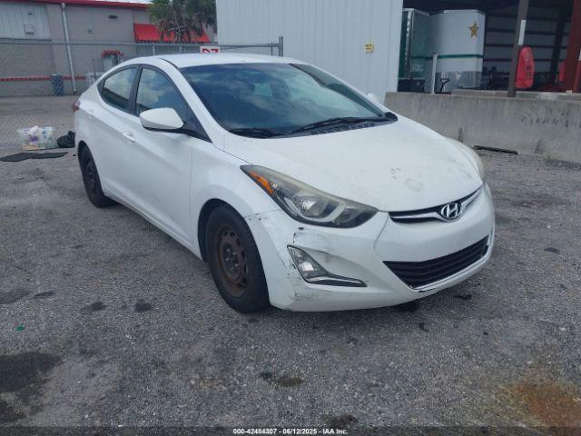  Salvage Hyundai ELANTRA