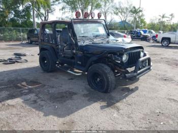  Salvage Jeep Wrangler