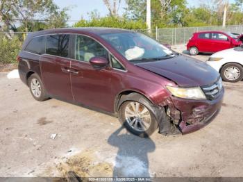  Salvage Honda Odyssey