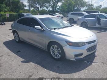  Salvage Chevrolet Malibu