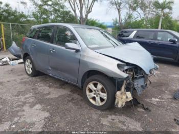  Salvage Toyota Matrix
