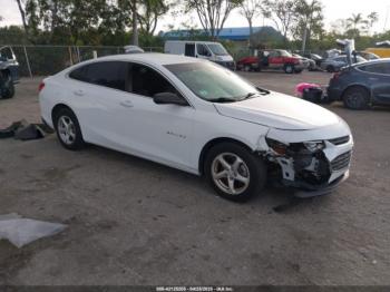  Salvage Chevrolet Malibu