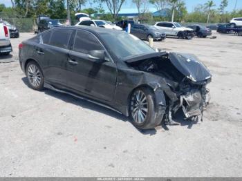  Salvage INFINITI Q50
