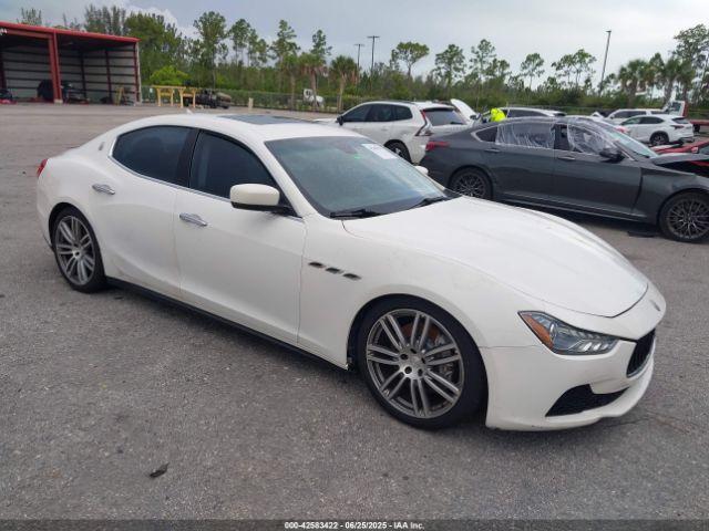  Salvage Maserati Ghibli