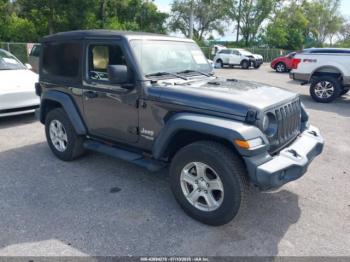  Salvage Jeep Wrangler