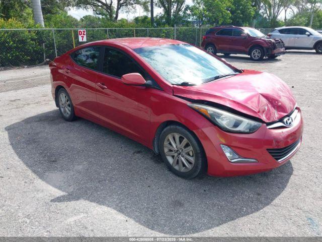  Salvage Hyundai ELANTRA