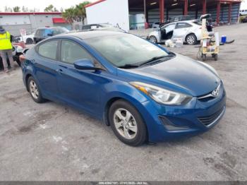 Salvage Hyundai ELANTRA