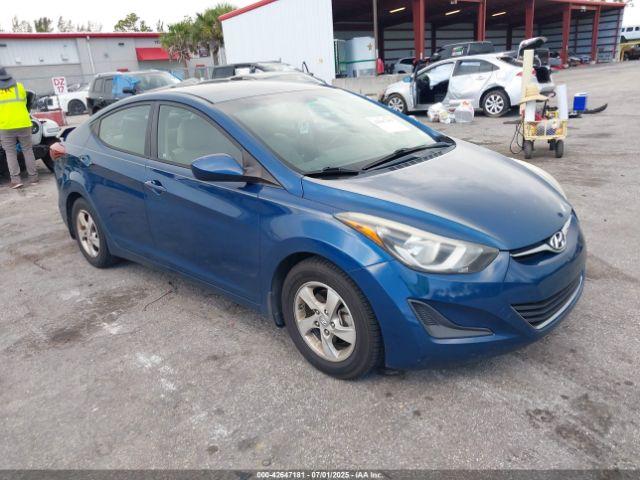  Salvage Hyundai ELANTRA