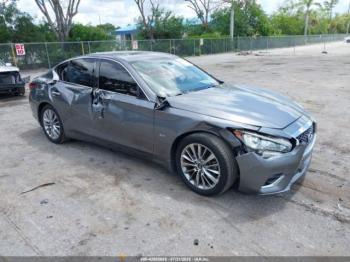 Salvage INFINITI Q50