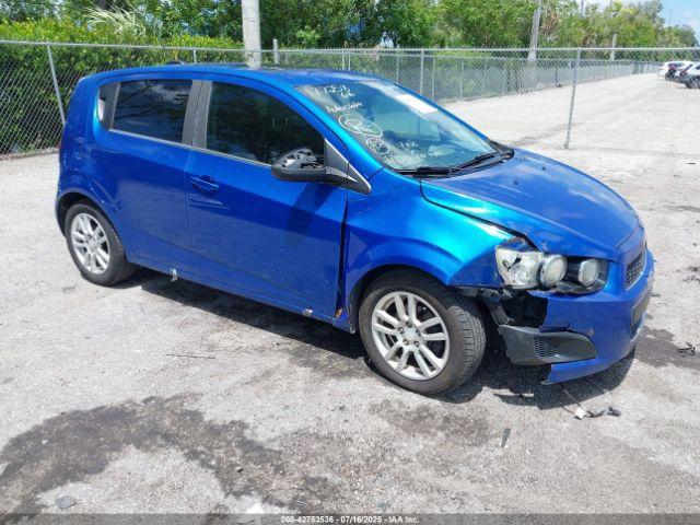  Salvage Chevrolet Sonic