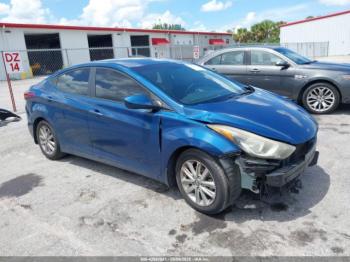  Salvage Hyundai ELANTRA