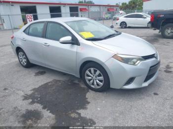  Salvage Toyota Corolla