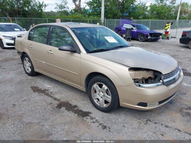  Salvage Chevrolet Malibu