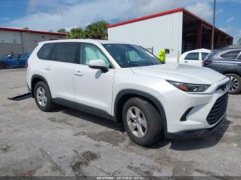  Salvage Toyota Grand Highlander