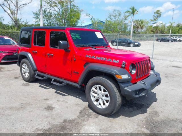  Salvage Jeep Wrangler