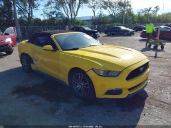  Salvage Ford Mustang