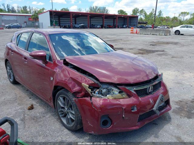  Salvage Lexus Ct