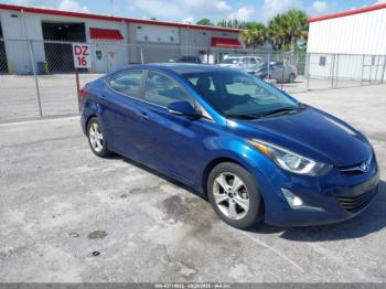 Salvage Hyundai ELANTRA