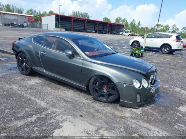  Salvage Bentley Continental Gt