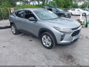  Salvage Chevrolet Trax