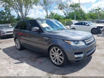  Salvage Land Rover Range Rover Sport