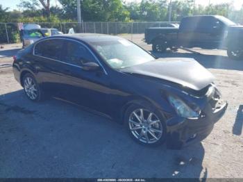  Salvage INFINITI G37x