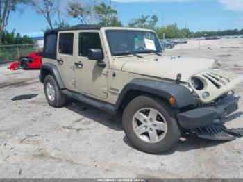  Salvage Jeep Wrangler