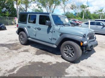  Salvage Jeep Wrangler