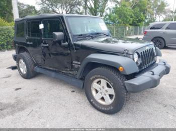  Salvage Jeep Wrangler