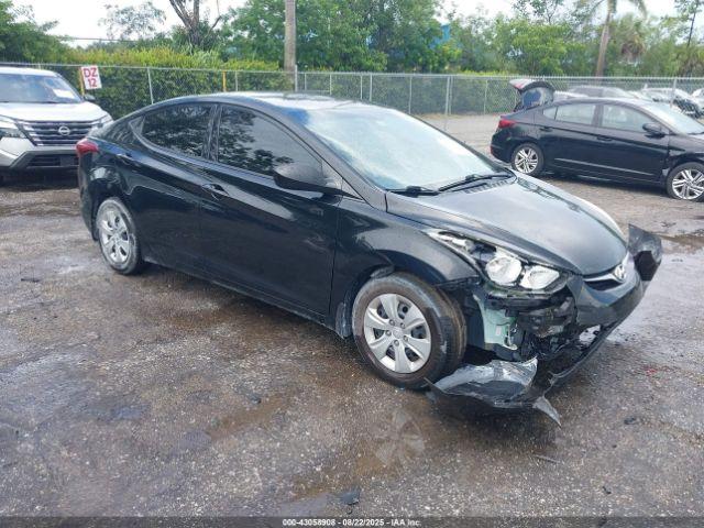  Salvage Hyundai ELANTRA
