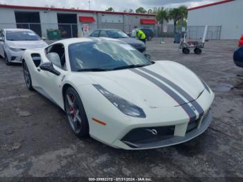  Salvage Ferrari 488 GTB