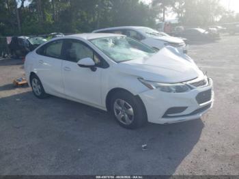 Salvage Chevrolet Cruze
