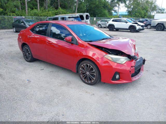  Salvage Toyota Corolla