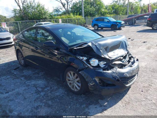  Salvage Hyundai ELANTRA